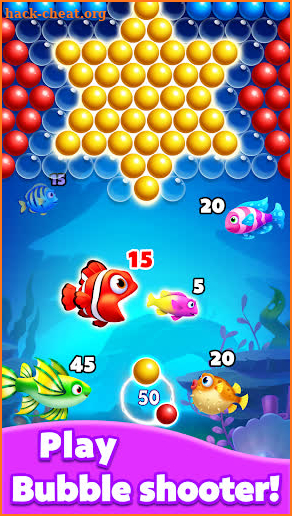 Bubble Shooter Ocean Pop screenshot