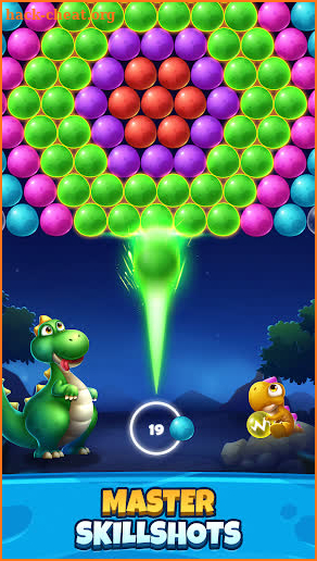 Bubble Shooter Primitive Eggs screenshot