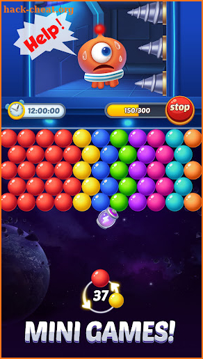 Bubble Shooter - Space Pop screenshot