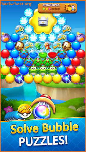 Bubble Shooter - Super Harvest, legend puzzle game screenshot