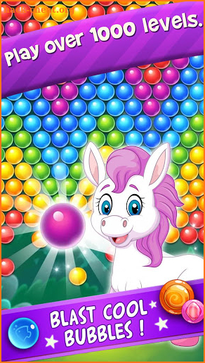 Bubble Shooter Unicorn screenshot