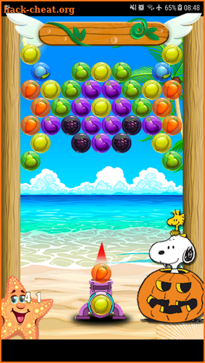 Bubble Snoopy Pop : Best Bubble Fruit Shooter Game screenshot