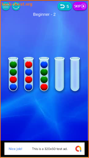 Bubble Sort - Color Ball Puzzle screenshot