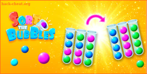 Bubble sort colors screenshot