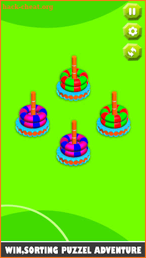 Bubble sort it games 3d-Hoop stacks new games 2020 screenshot