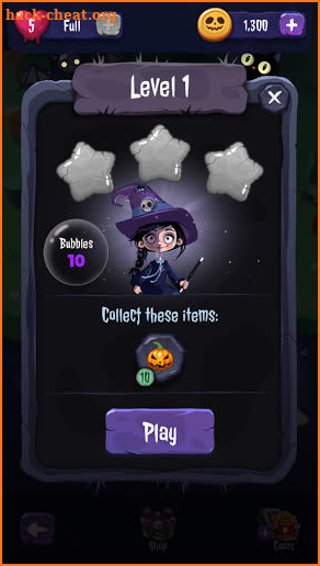 Bubble Witch Pumpkin screenshot