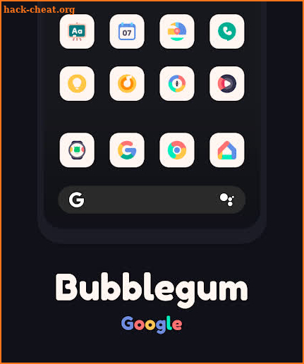 Bubblegum Icon Pack screenshot