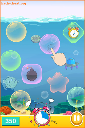 Bubbles popping  Baby game screenshot