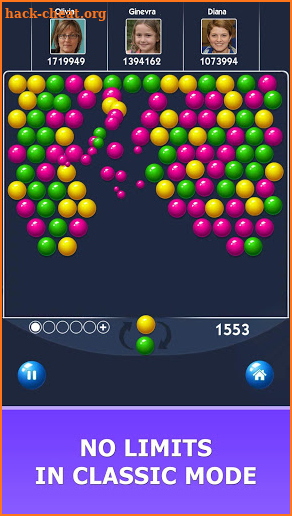 Bubbles Puzzle: Hit the Bubble Free screenshot