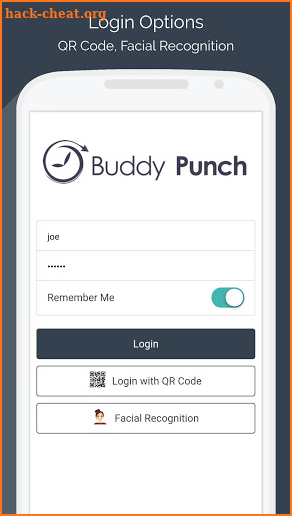 Buddy Punch Time Clock screenshot