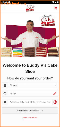 Buddy V's Cake Slice screenshot