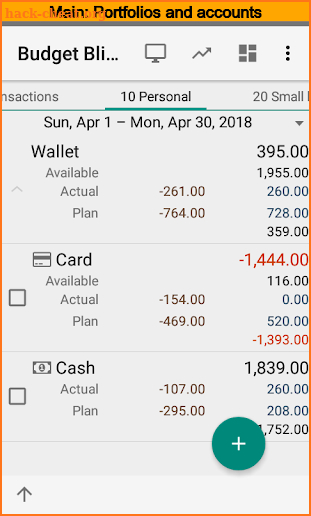Budget Blitz Pro - money tracking and planning screenshot