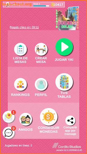 Buenas Online! - Lotería Mexicana screenshot