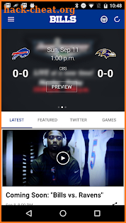 Buffalo Bills Mobile screenshot