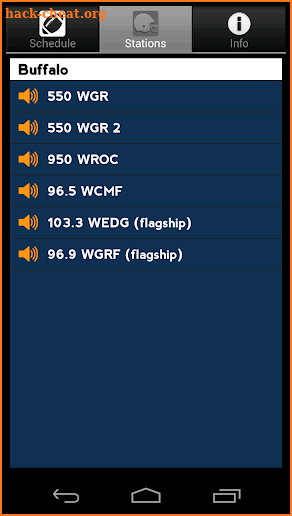 Buffalo Football Live Radio screenshot