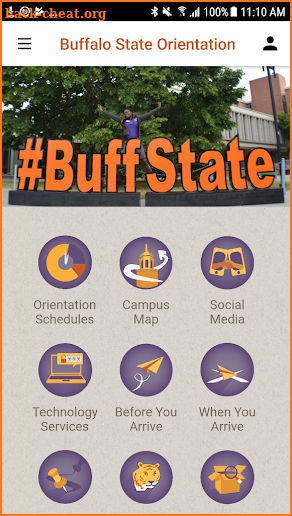 Buffalo State Orientation screenshot