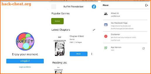 Buffet Manga screenshot