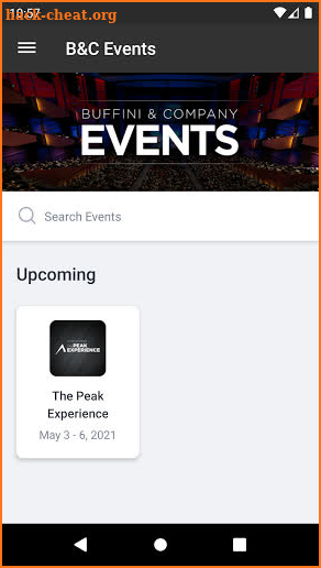 Buffini & Company Events screenshot