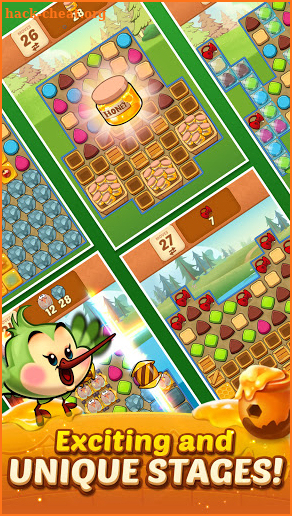 Buggle Friends - Match 3 Puzzles screenshot