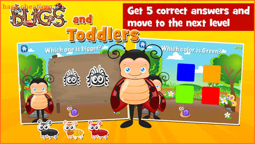 Bugs and Toddlers Games Full screenshot