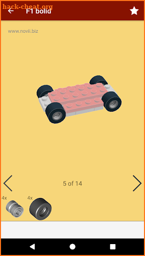 Build Car Instructions screenshot