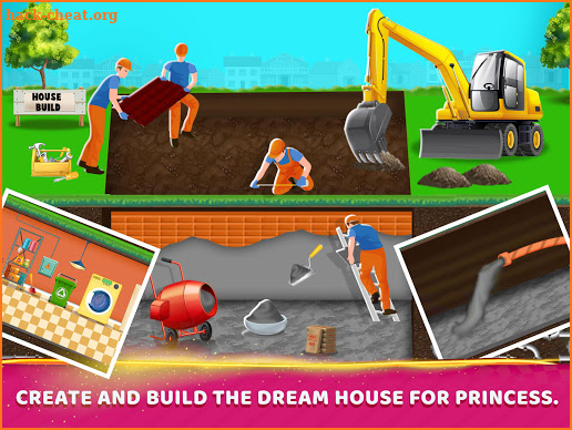 Build Clean Fix Princess House - Design & Renovate screenshot