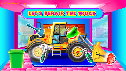 Build Kids Truck Repair Wash- Puzzle Learning Game screenshot