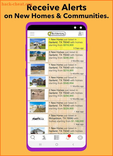 Buildentory - New Homes & Communities Real Estate screenshot