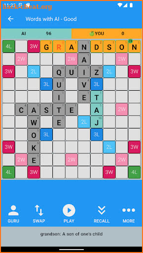 Build'n Play Solo Word Game screenshot