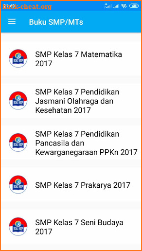 Buku SMP screenshot