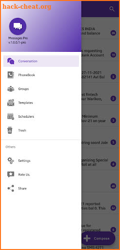 Bulk SMS Sender screenshot