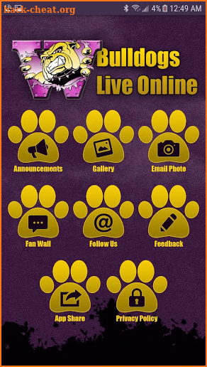 Bulldogs Live Online screenshot