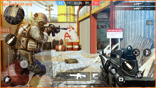 Bullet Fury: PvP Shoot 3D Guns screenshot