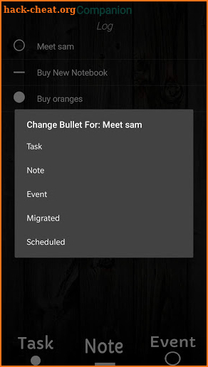 Bullet Journal Log Companion screenshot