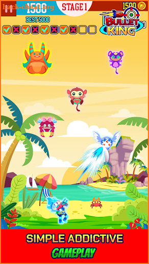 Bullet King: Fun Cartoon Gun Shooting Game Offline screenshot