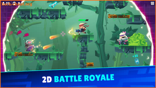 Bullet League - 2D Battle Royale screenshot