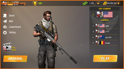 Bullet Strike: Sniper Games - Free Shooting PvP screenshot