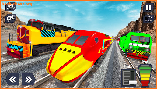 Bullet Train Driver: Subway Station Railroad Games screenshot