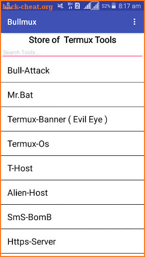 Bullmux - Commands and Tools for Termux screenshot