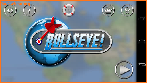 Bullseye! Geography Challenge screenshot