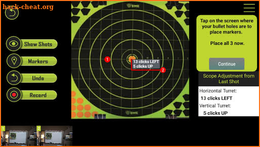 Bullseye Target Manager screenshot