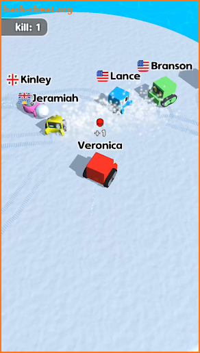 Bumper Cars – Snowball Fighting screenshot