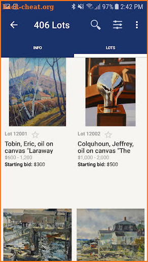 Bunch Auctions screenshot