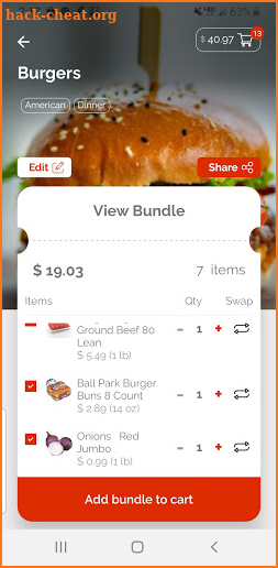 Bundle - Shop For Groceries Faster screenshot