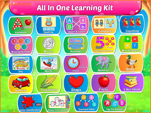 Bunny Academy – All in One Toddler Learning Games screenshot