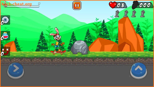 Bunny adventures screenshot