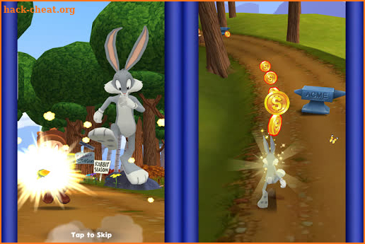 Bunny Jungle Toons - Dash Games Rabbit screenshot