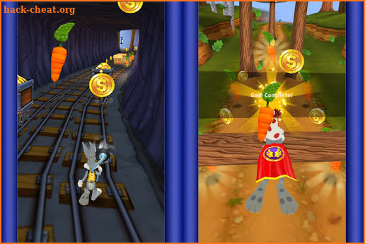 Bunny Jungle Toons - Dash Games Rabbit screenshot