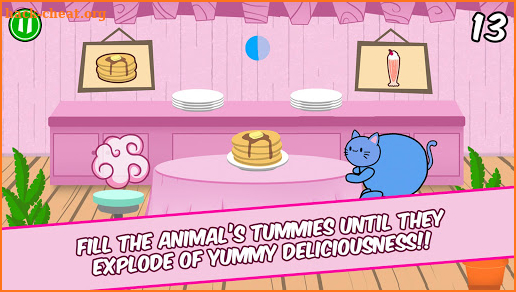 Bunny Pancake Kitty Milkshake Game screenshot