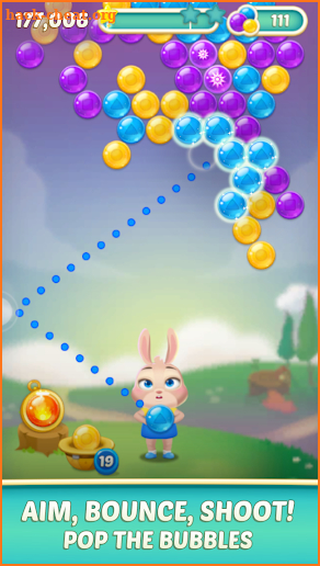 Bunny Pop 2: Beat the Wolf screenshot